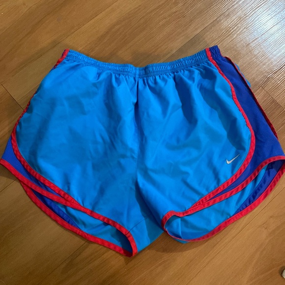 Nike Pants - Nike blue running shorts